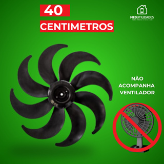 Hélice Para Ventilador Mondial 8 Pás 40cm Turbo VTX 40 em Oferta na Shopee