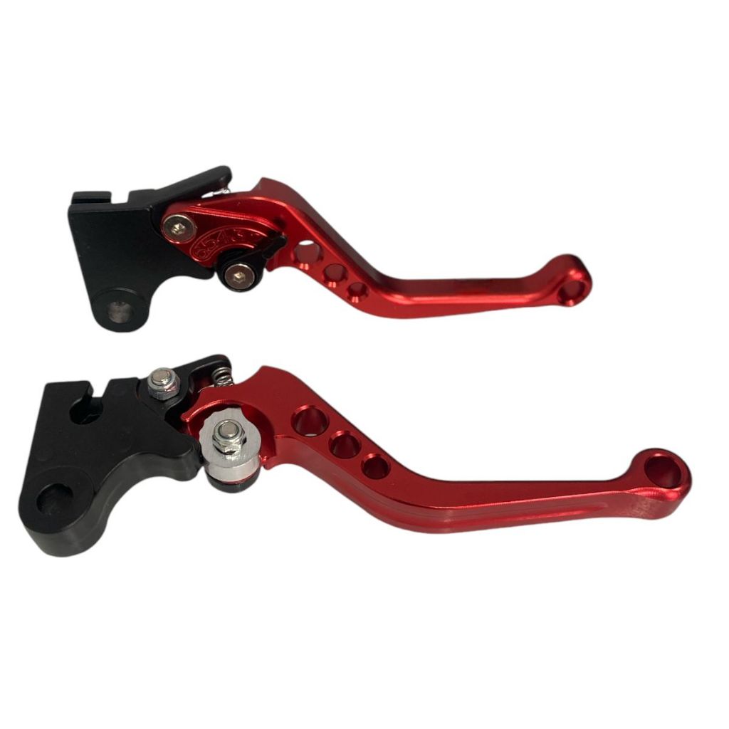 Par Manete Esportivo Com Regulagem Honda Fan/Titan/Pop 150/125 Fan Freio a Lona