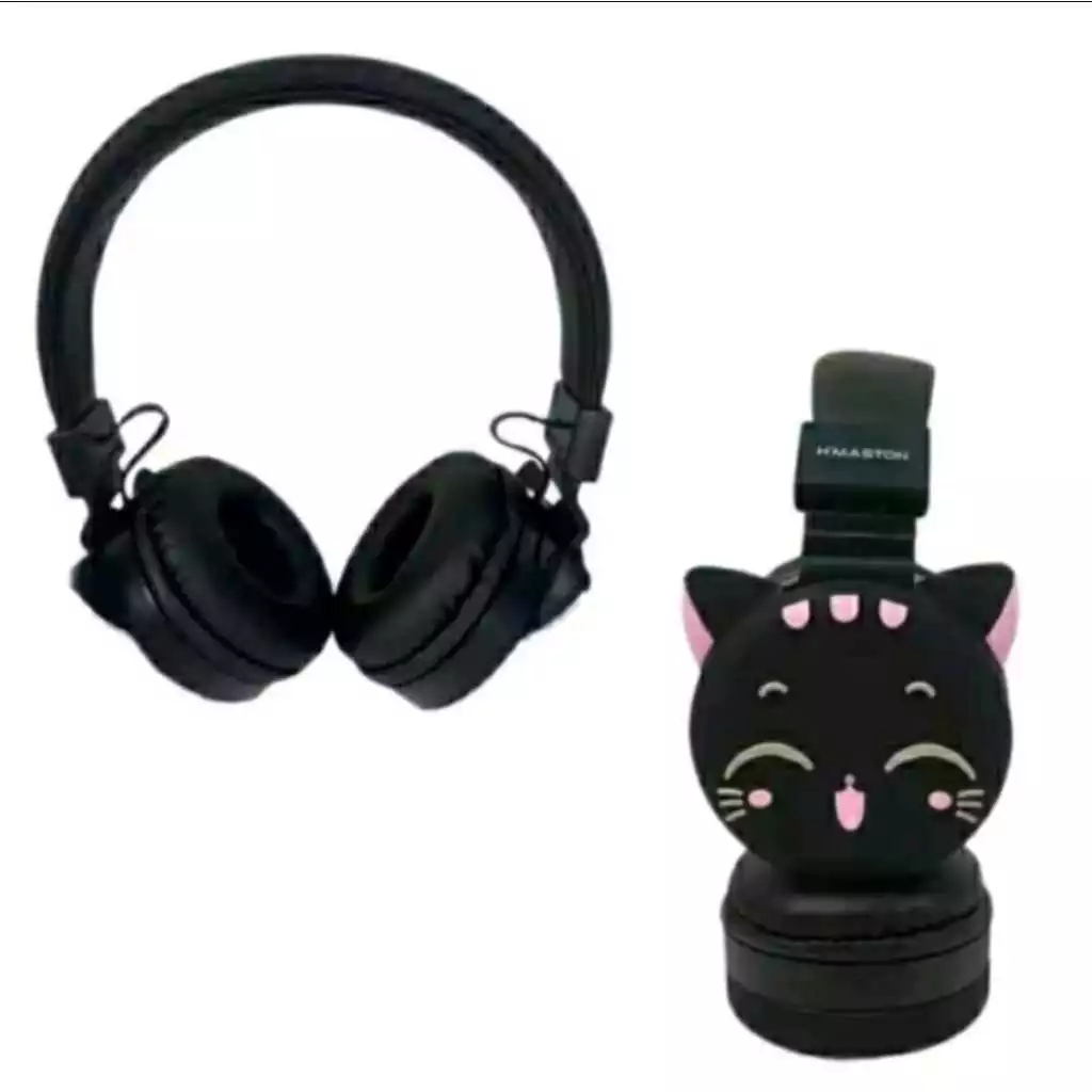 Headphones Sem Fio B-19 U Miao Cute: Conforto e Diversão com Som Estéreo de Qualidade em Oferta na Shopee