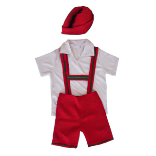 FANTASIA ALEMÃO MENINO INAFANTIL em Oferta na Shopee