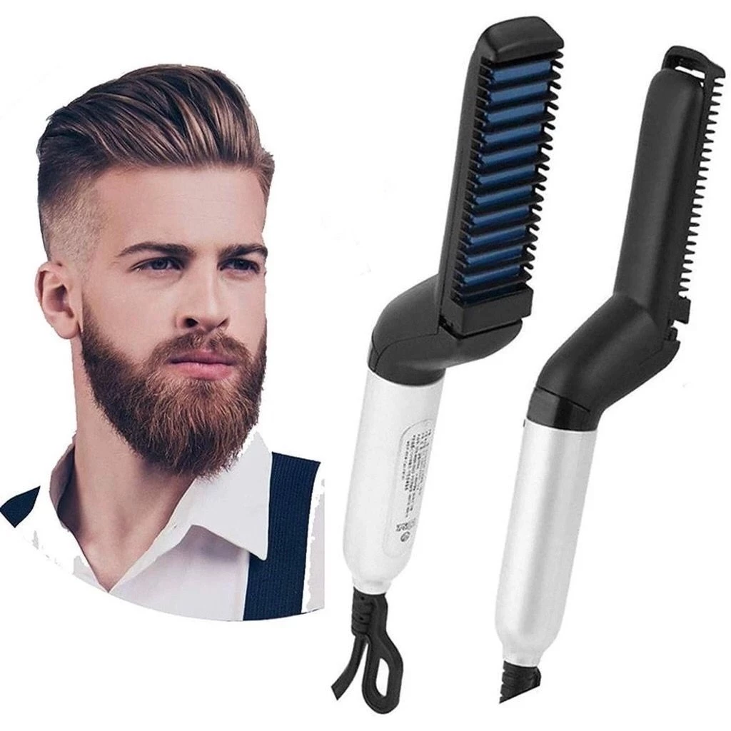 Chapinha prancha Modelador E Alisador De Cabelo E Barba Masculino — imagem 1