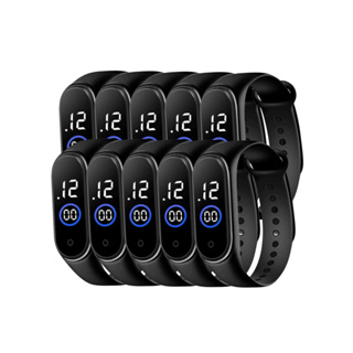 Kit 20 relógio digital preto a prova d'água Kit 15 relógio digital preto a prova d'água Kit 20 relóg em Oferta na Shopee