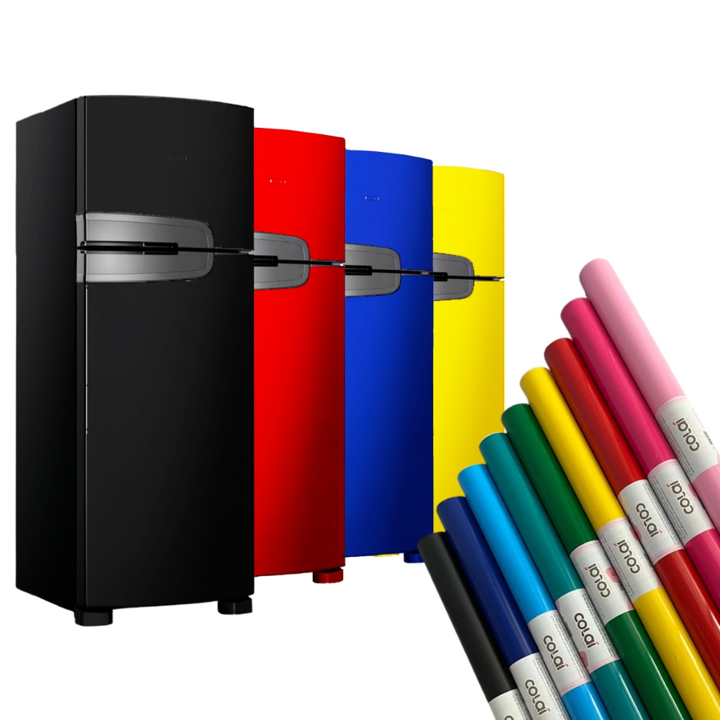 Adesivo Vinílico Autocolante Envelopar Móveis Geladeira Fogão Eletrodoméstico Envelopamento 250x50cm em Oferta na Shopee