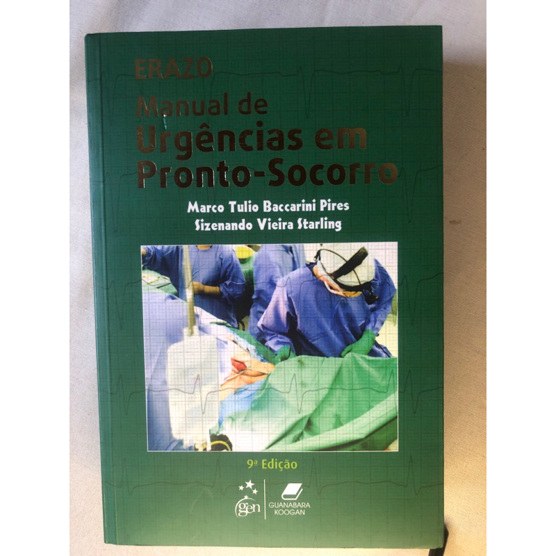 Manual de Urgências em Pronto-Socorro 9ª Edição