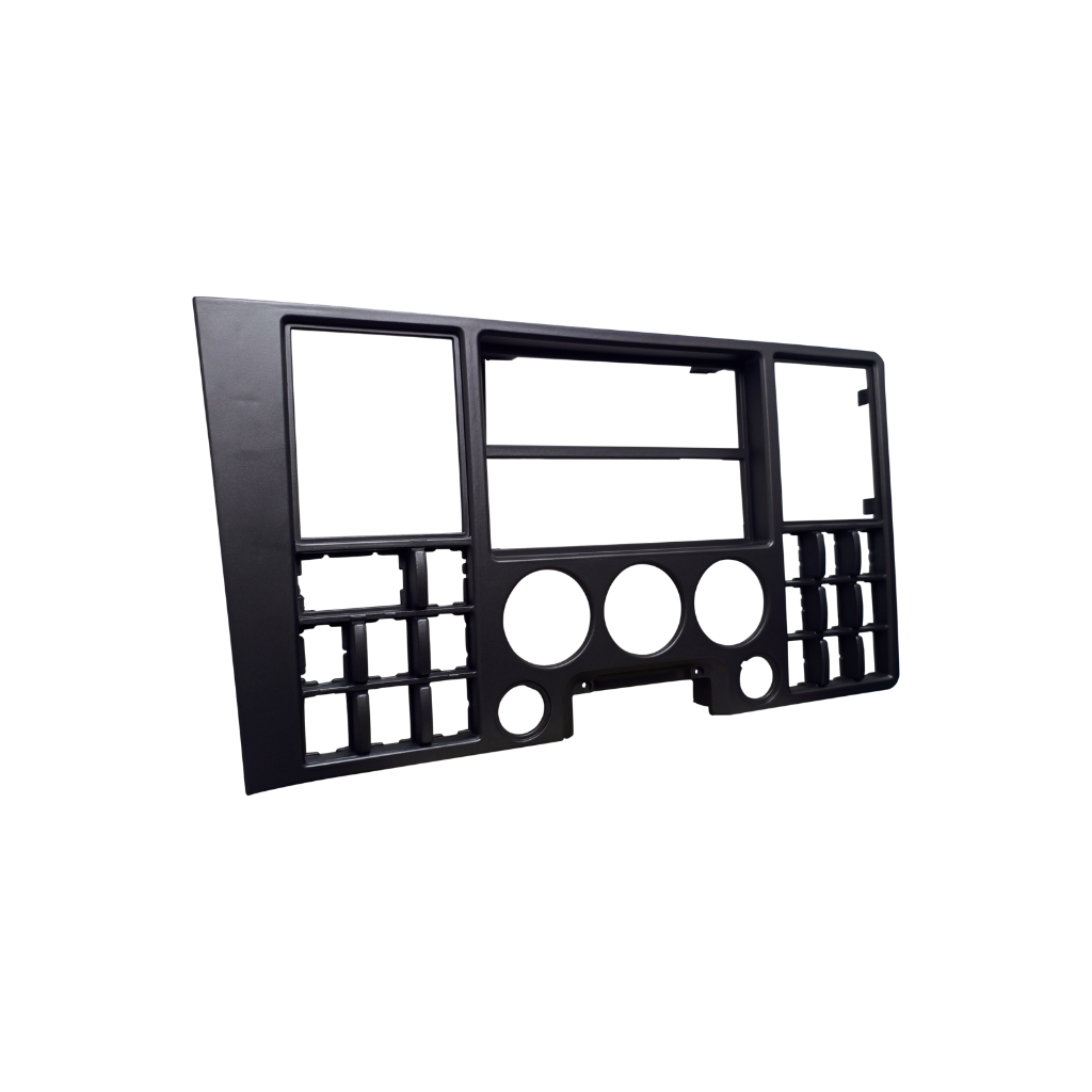 Moldura Central GRAFITE do Painel de Instrumentos do FORD CARGO 816/1119 (2011/2019)