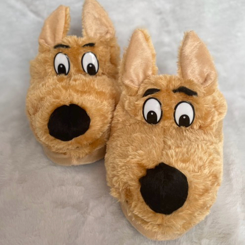 Pantufa cachorro doo monstros caçador desenho animado