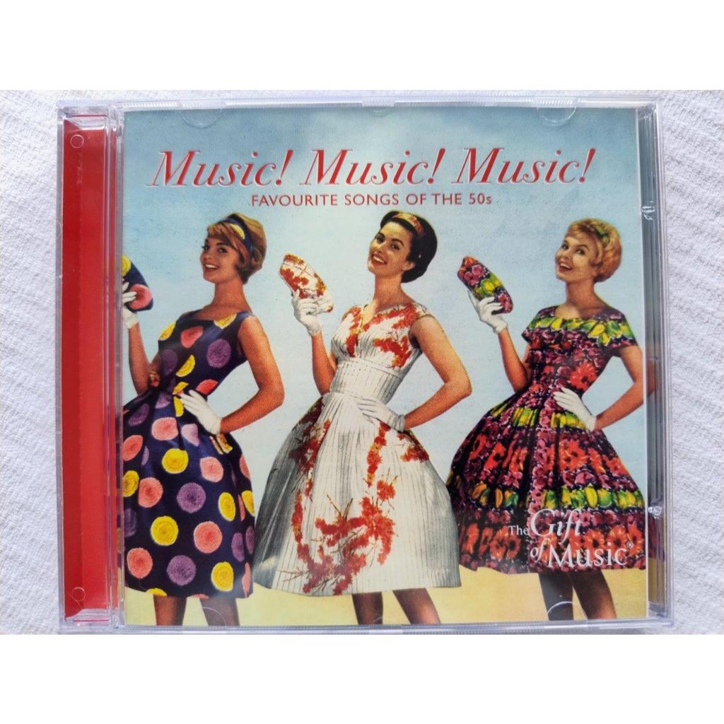 CD: Music! Music! Music! Favourite Songs Of The 50s | Reino Unido - Nat King Cole; Rosemary Clooney; Frankie Vaughan
