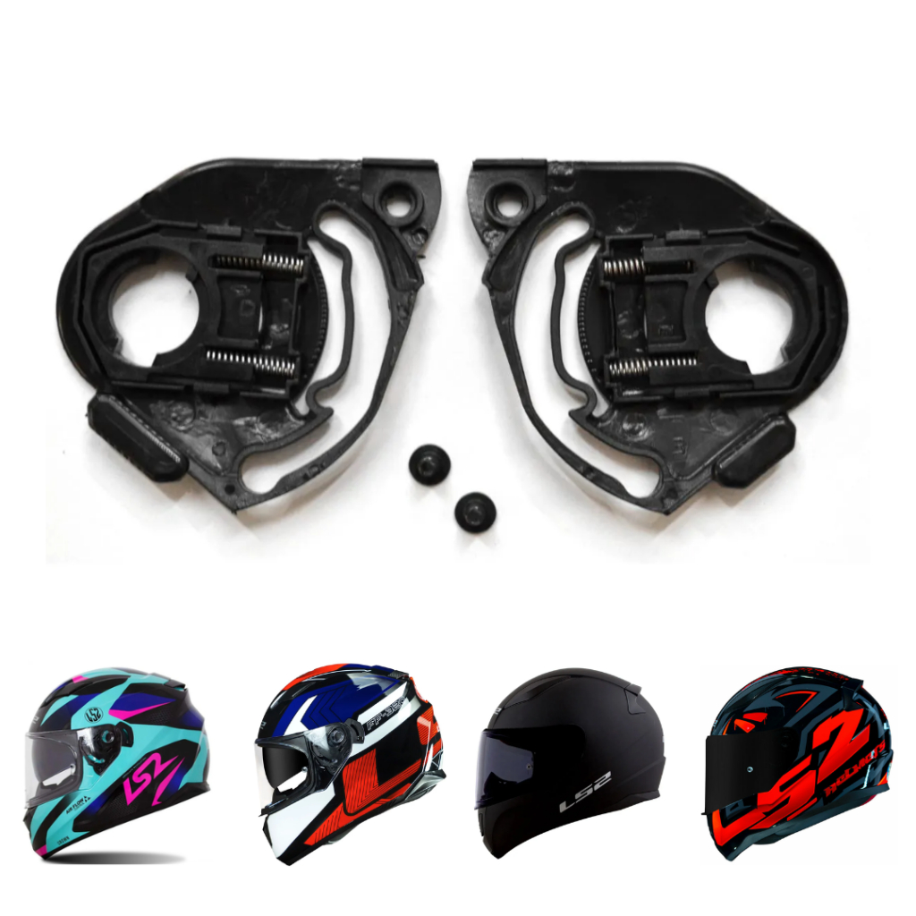 Reparo Suporte Viseira Capacete Ls2 Ff320 Ff353 Polivisor em Oferta na Shopee