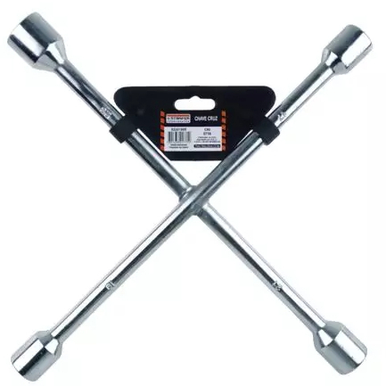 CHAVE DE RODA TIPO CRUZ STARFER 17mm x 19mm x 21mm x 23mm em Oferta na Shopee