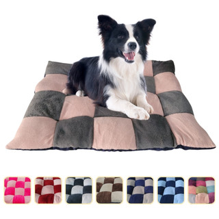 Almofada Pet 50x60 cachorro Gato Cama Conforto Colchonete Quadriculado