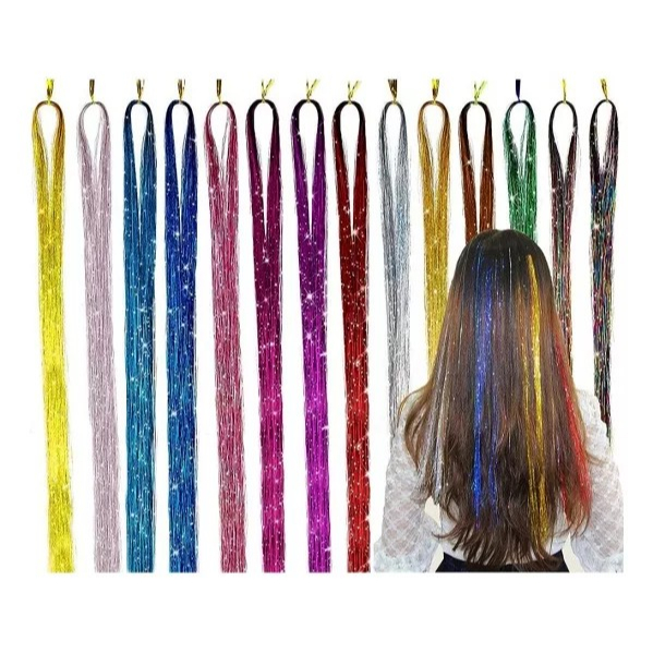 FIO PARA ENFEITE PARA APLIQUE DE CABELO 90CM em Oferta na Shopee