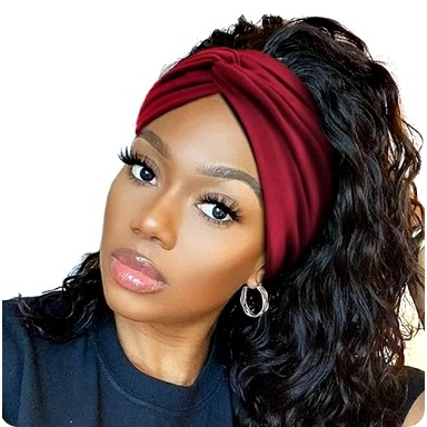 Turbante Faixa Para Cabelo Turbantes Tiara Afro Cacheado Liso Headband Head Testeira Fita Lenço