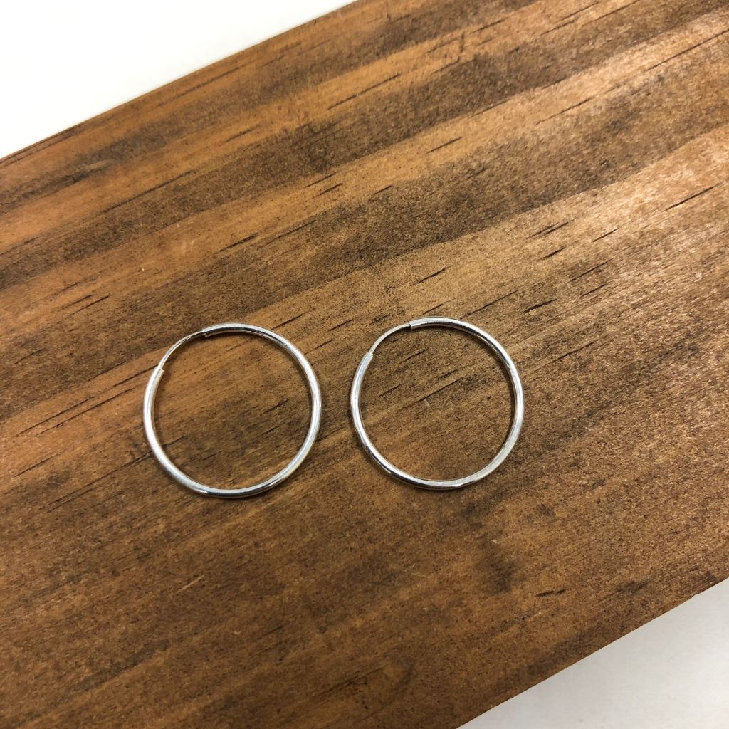 Brinco Argola de Prata 20 MM