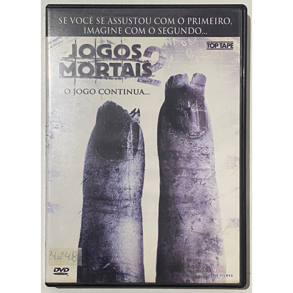 DVD - Jogos Mortais II - O Jogo Nunca Termina! - Original