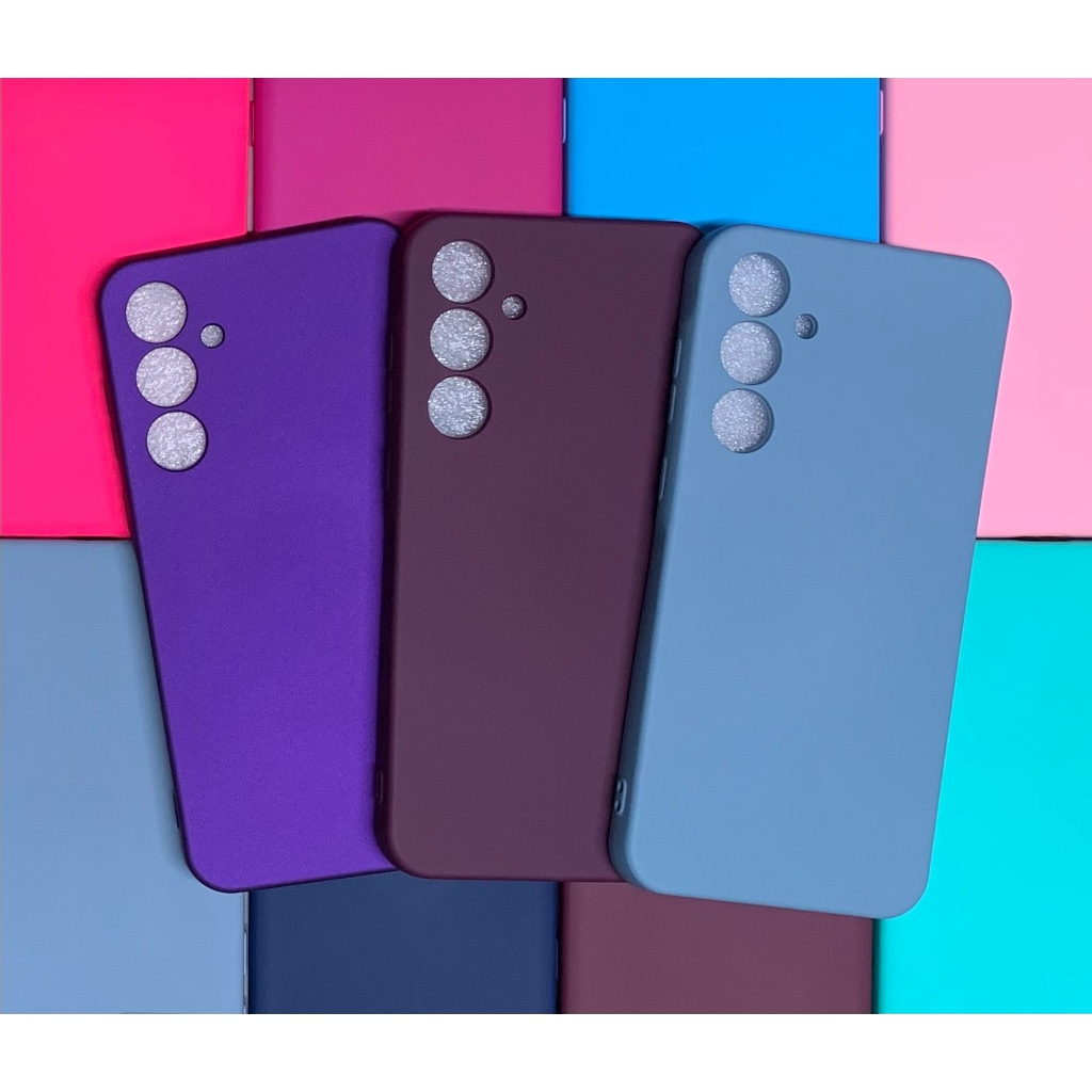Capa Para Samsung Galaxy M35 / Capa + Pelicula 3D ou Só 1 Capinha Aveludada Case — imagem 2 de 2