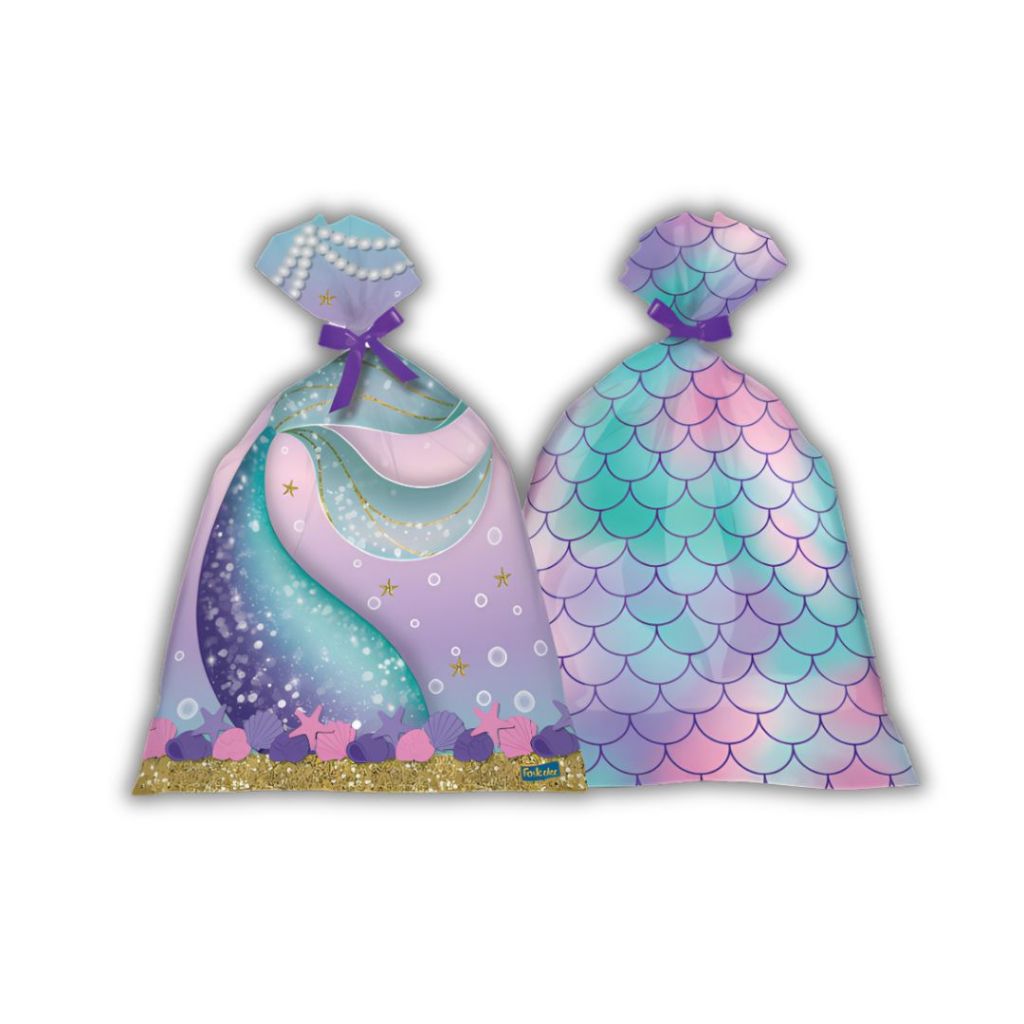 8 ~32 SACOLA  SEREIA  LEMBRANCINHA  FESTA FESTCOLOR em Oferta na Shopee