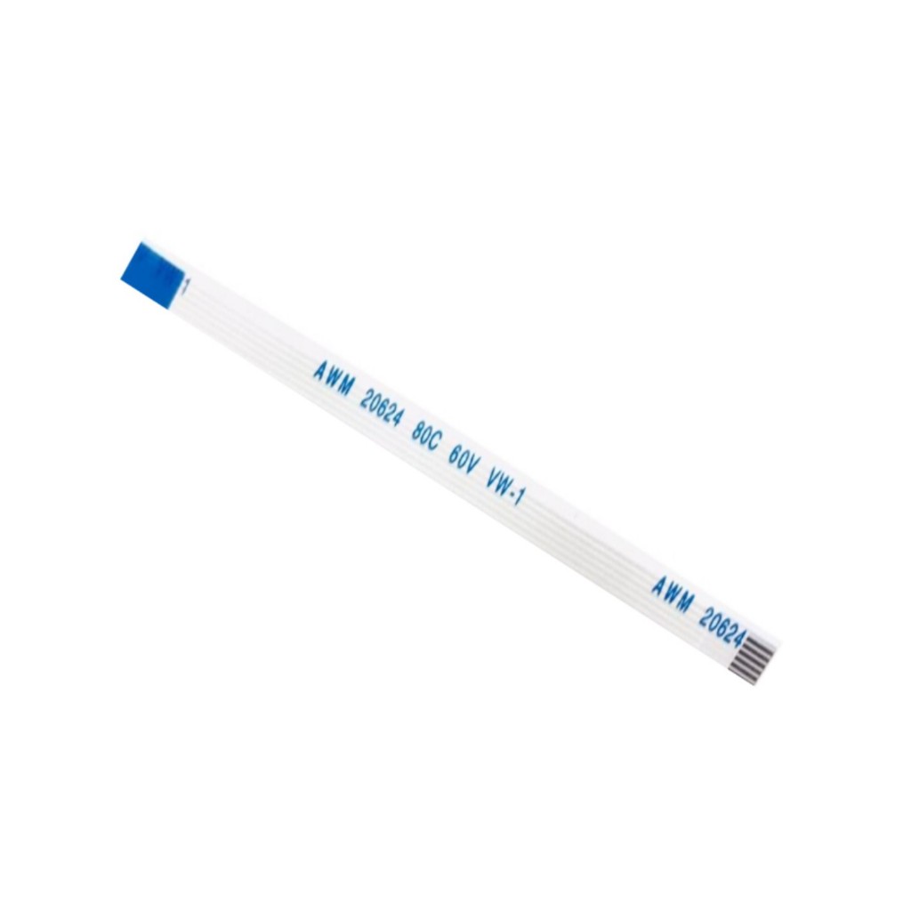 Cabo Flat 5 Vias X 6cm Compatível  Para  Botão Volume do Teclado Aula F75