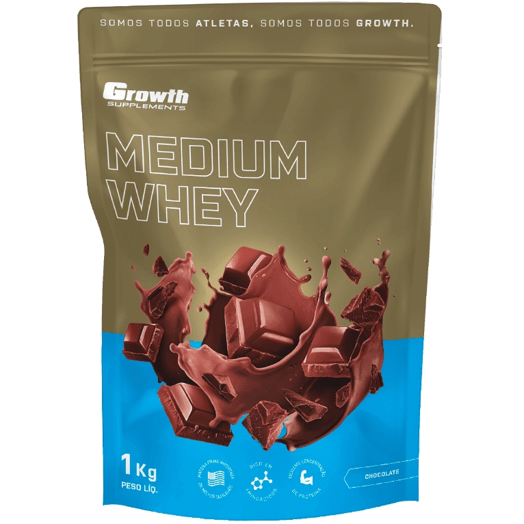Medium Whey Protein Growth: Onde Comprar | BuscaProdutos