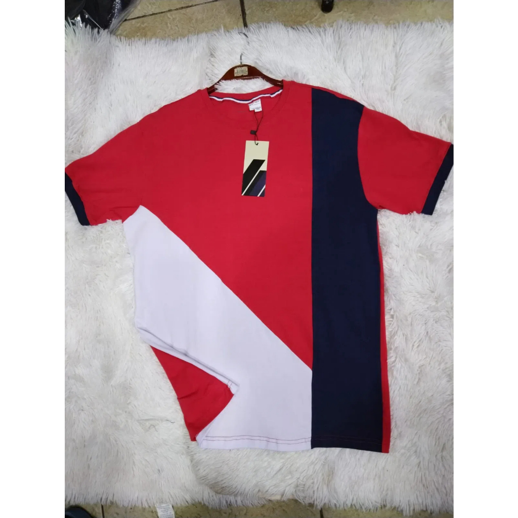 Camiseta masculina casual de manga curta de verão