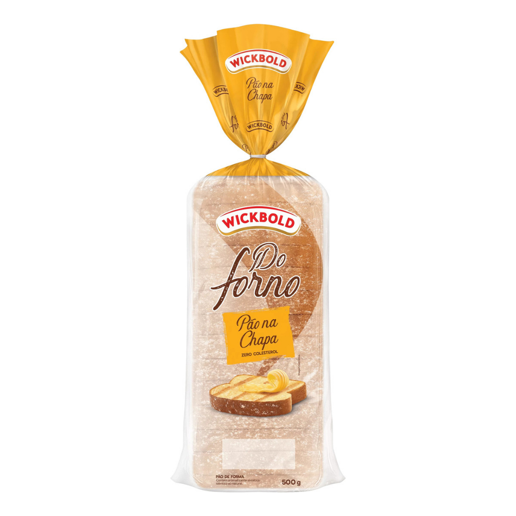 Pão De Forma Pão Na Chapa Wickbold Do Forno 500g