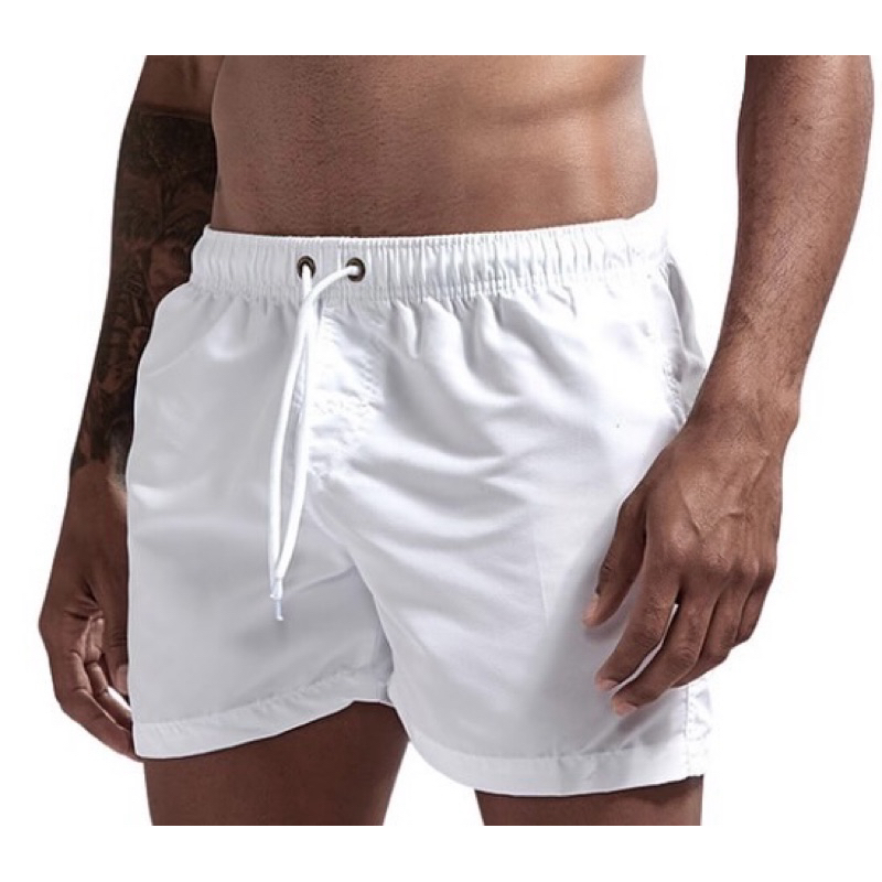 Short curto mauricinho liso academia praia treino natação esporte em Oferta na Shopee
