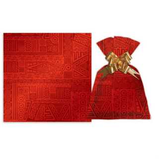 Saco Para Presente Estampado 25x35 Com 50 Unidades em Oferta na Shopee