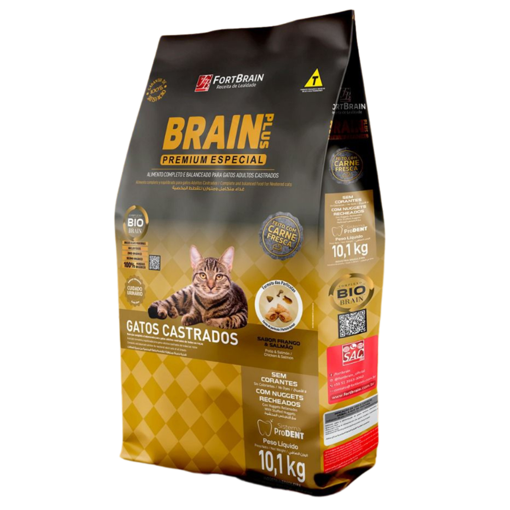 Brain Plus Ração Gatos: Onde Comprar | BuscaProdutos