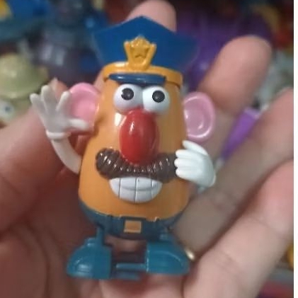 Toy Story originais: Sra Batata, Sr, porquinho cofre, Woody, Tot passarinho