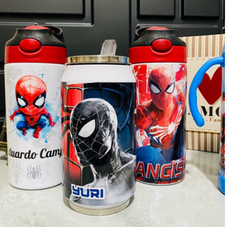 Garrafinha térmica infantil personalizada Homem Aranha, garrafa homem aranha em Oferta na Shopee