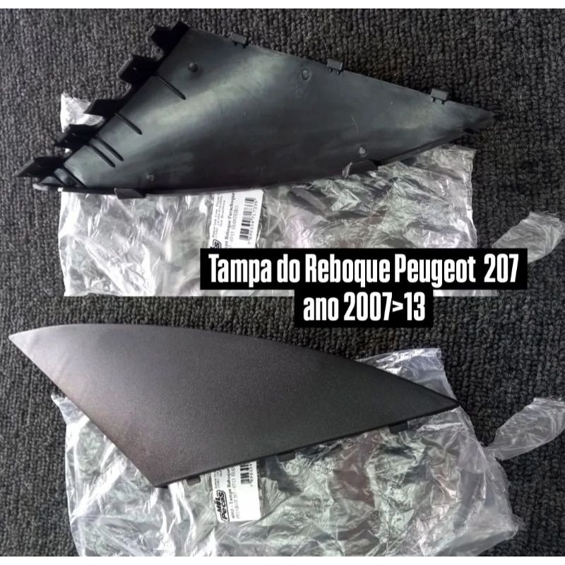 Tampa do Reboque Parachoque dianteiro Peugeot  207 07>13