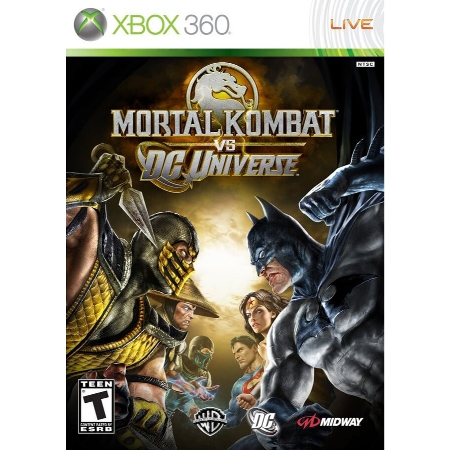 Mortal Kombat vs DC Universe - Xbox 360 Desbloq LT