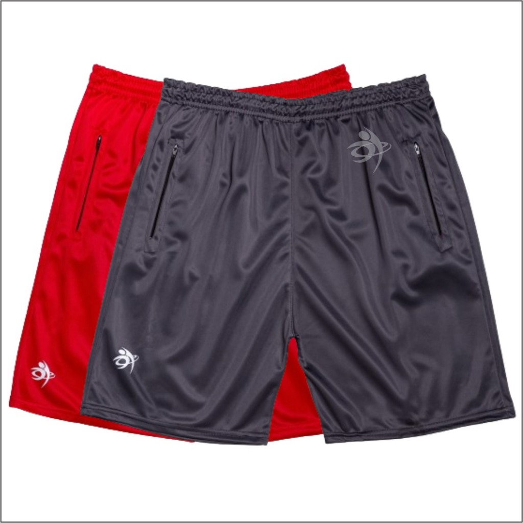 2 Bermuda Short Dry Fit Refletivo Com Zíper Masculina Casual- Treino -Academia - Exercícios- Corrida em Oferta na Shopee