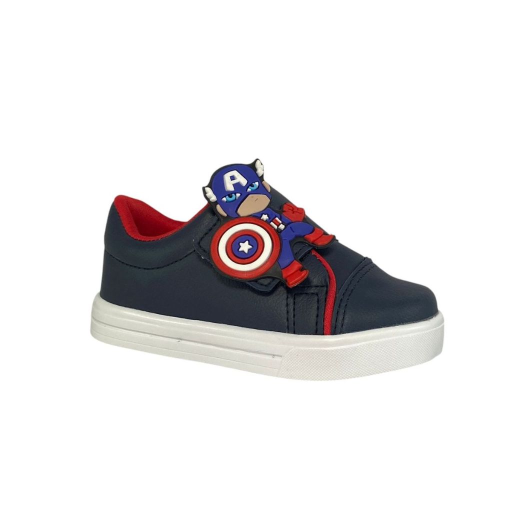 Tenis Infantil Menino Capitão Confortável Estiloso 20 Ao 34 em Oferta na Shopee