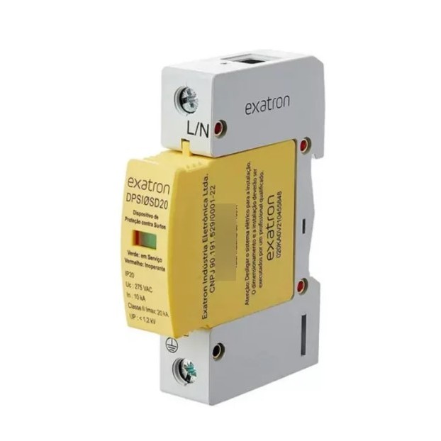 PROTETOR DE SURTO (DPS ) CL-II 45KA 275V - EXATRON