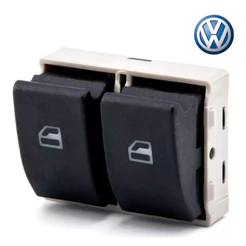 Botão Interruptor Vidro Elétrico Gol G5 G6 G7 Saveiro Fox Voyage Duplo 2 Estágios
