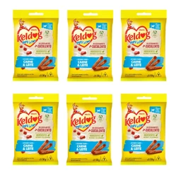 Kelco KIT Keldog Bifinho Mini Bites Carne e Leite 50g - 6 Unidades