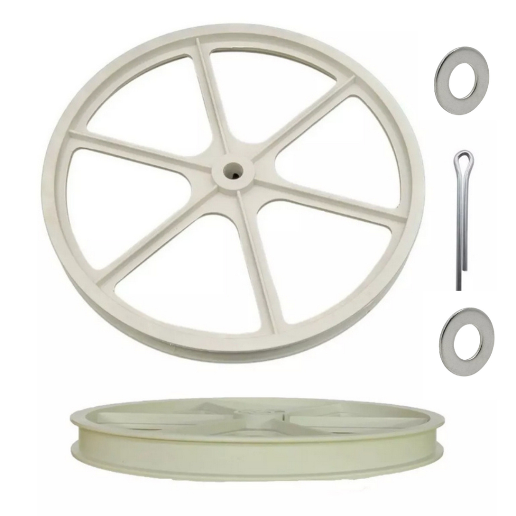 Polia Agitador Tanquinho Colormaq Lcm 9 / 10 / 13 / 15kg + arruela em Oferta na Shopee