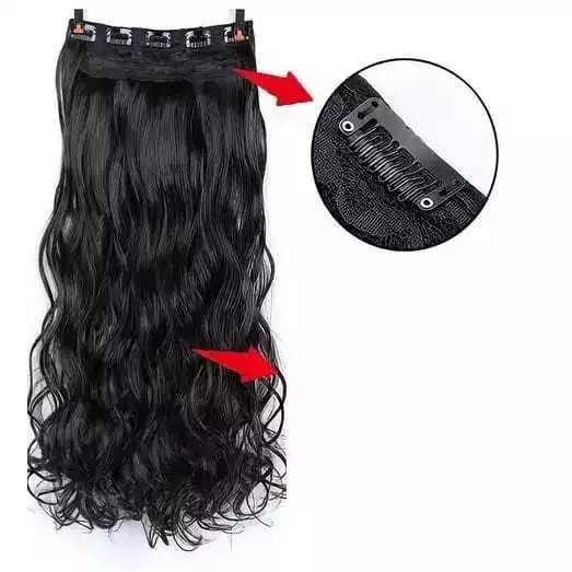 10 Presilhas Para Aplicação De Alongamento Aplique Tic Tac Mega Hair