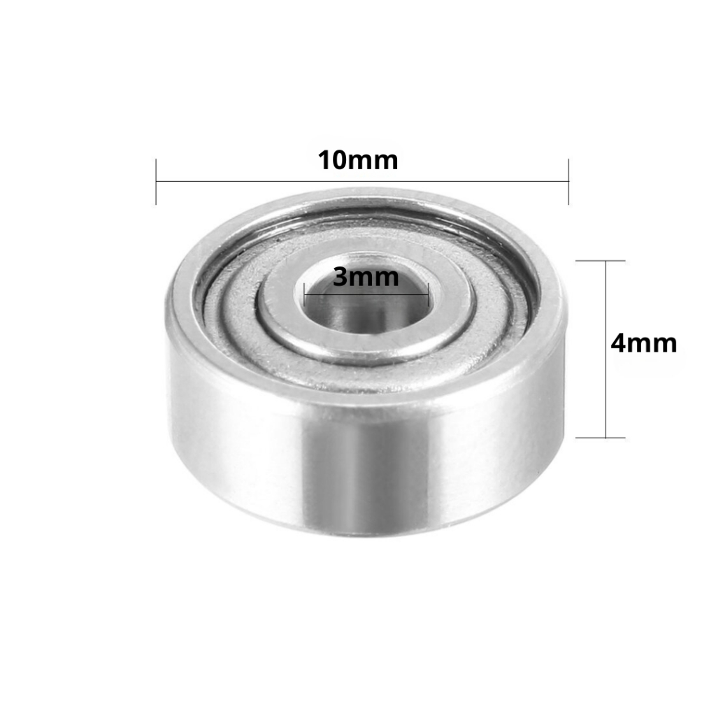Rolamento Caneta Motor Elétrico Marathon / Strong / Sayeng e outras - 10mm x 3mm x 4mm