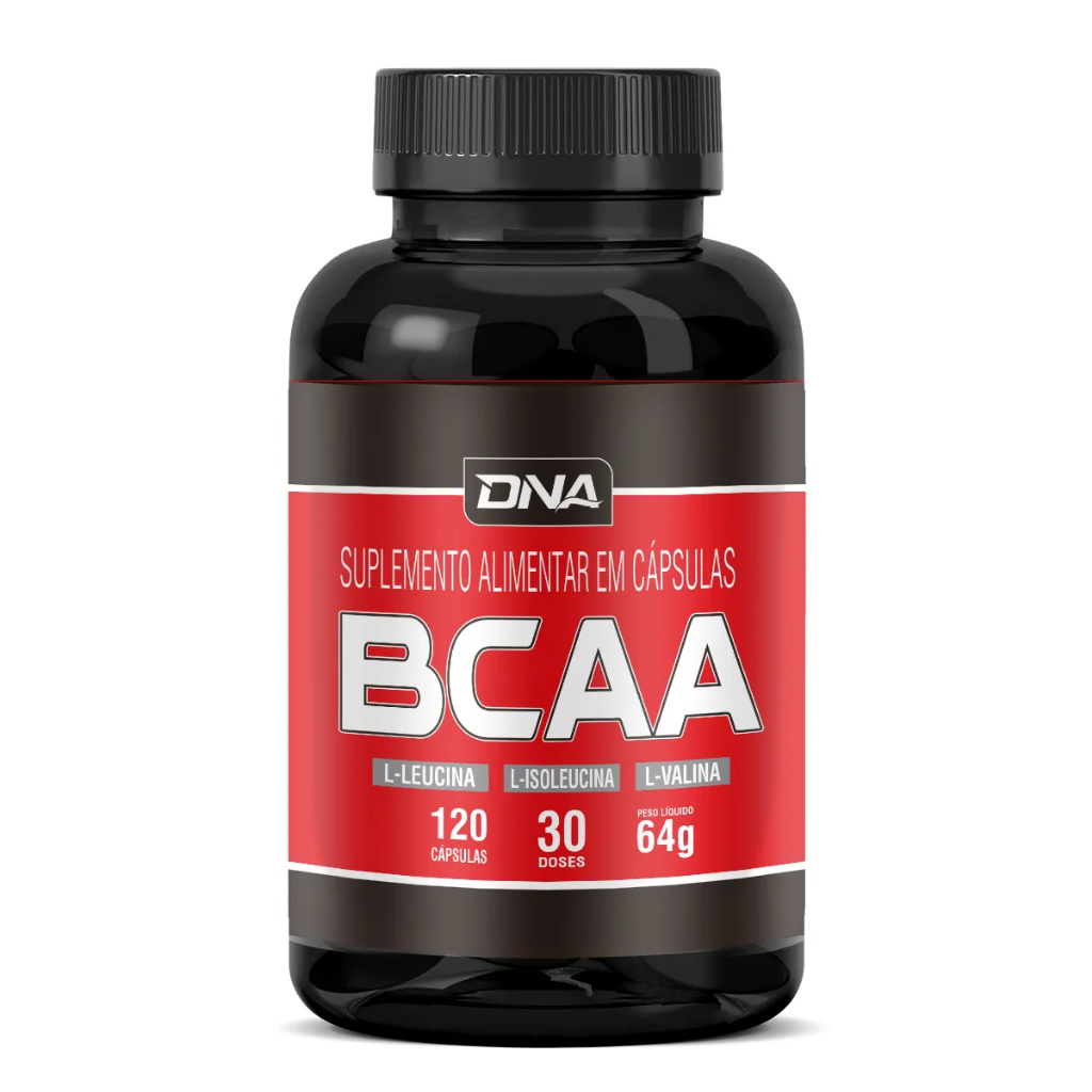 BCAA 120 Cápsulas - Dna Suplementos