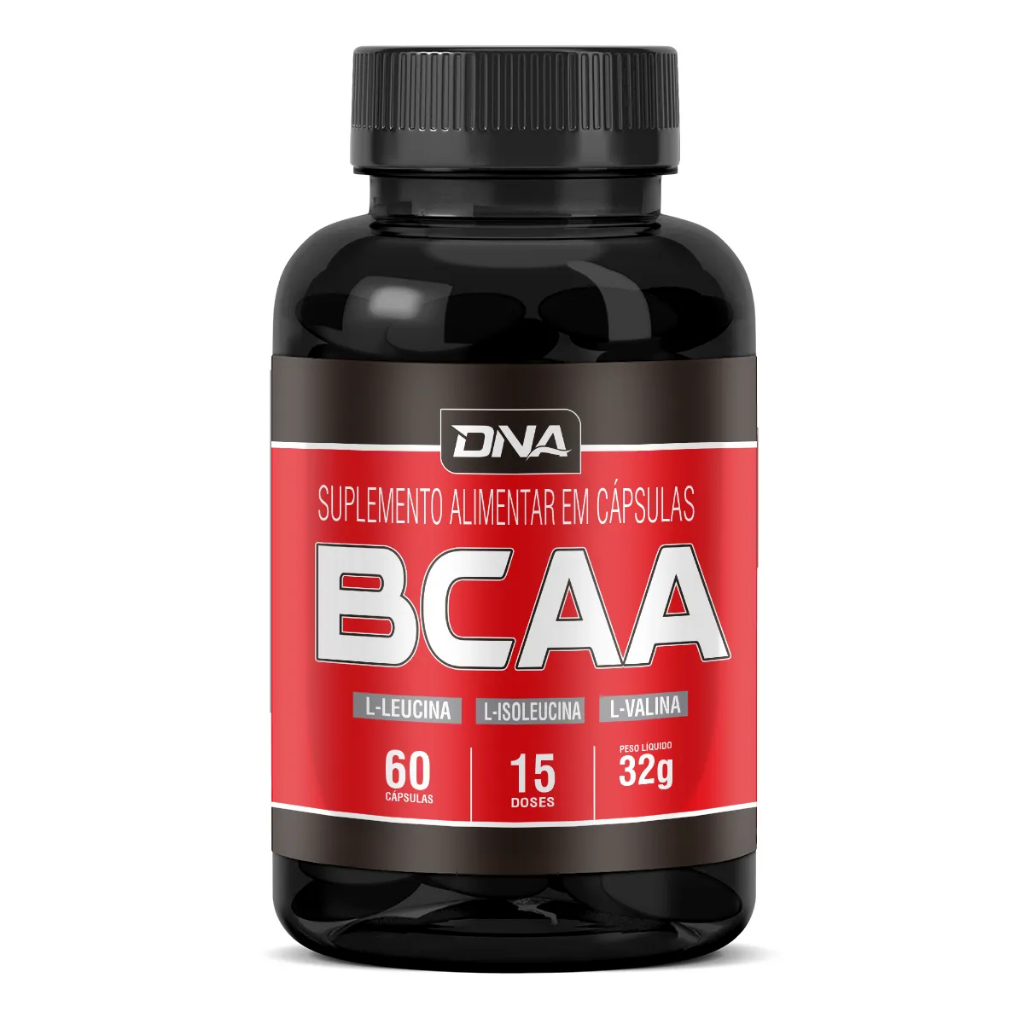 BCAA 60 Cápsulas - Dna Suplementos