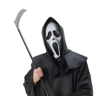 Fantasia De Halloween Dia das Bruxas Tridente Diabinho Mascara Jason Fantasia Carnaval Panico em Oferta na Shopee