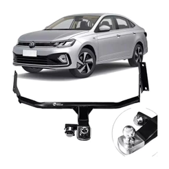 Reboque Engate Reforçado 500kg Vw Virtus 2018 2019 2020 2021 2022 2023 2024 2025 20266 REVW5038