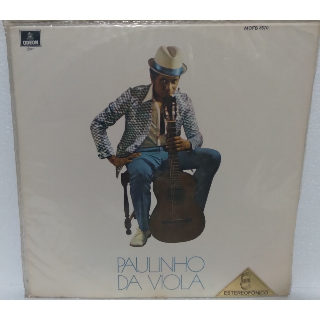 Lp - Paulinho da Viola (Filosofia do Samba, Lapa em 03 Tempos) - 1971