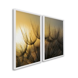 Quadro Duo de Dente-de-Leão na Serenidade 60x90 cm Sala Quarto Escritório em Oferta na Shopee