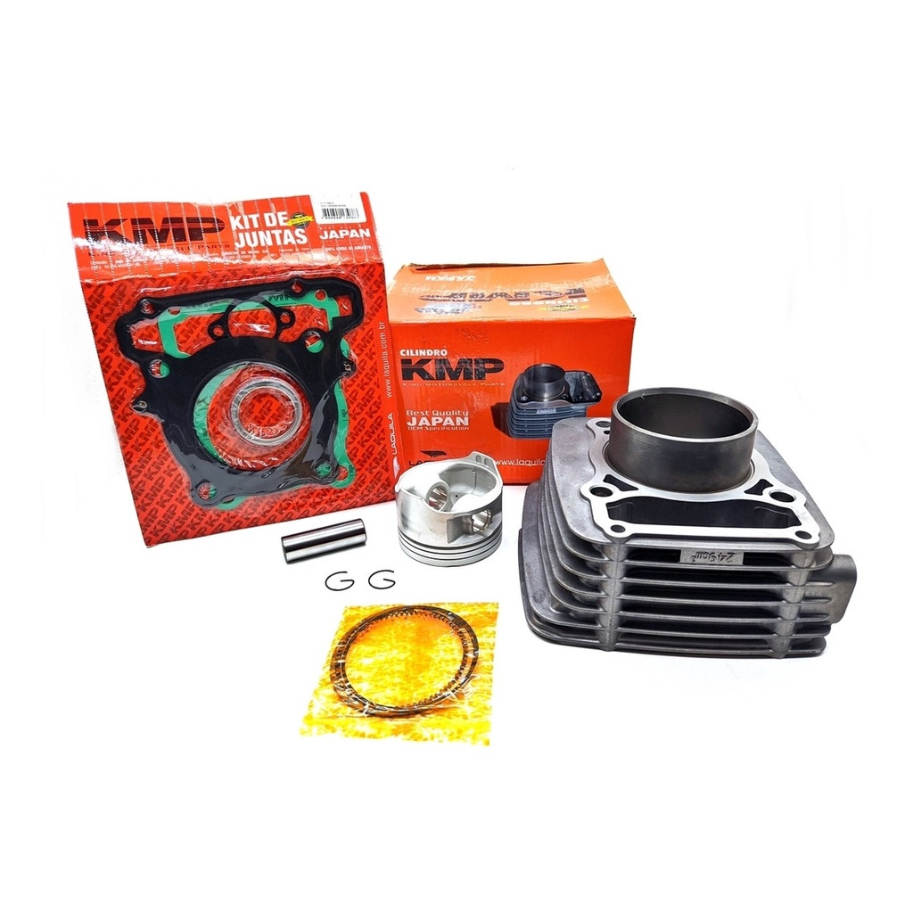 Kit Cilindro Pistao Aneis E Juntas Kmp Twister Tornado 01/08 em Oferta na Shopee