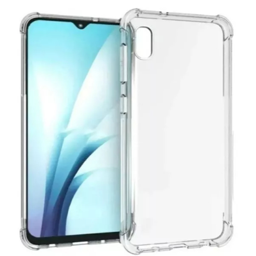 2Capa Capinha Tpu Anti Impacto Para Celular Galaxy A01 Core Transparente