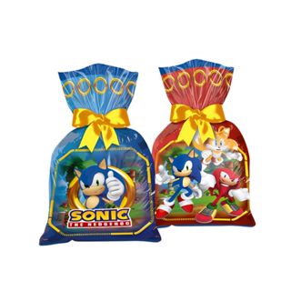 8 ~40  SACOLA  SONIC FESTA LEMBRANCINHA  Regina em Oferta na Shopee