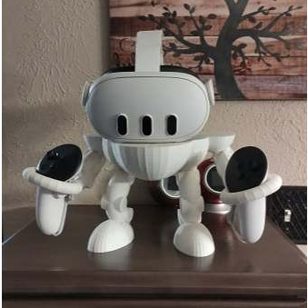 Suporte para Óculos de Realidade Virtual em Formato de Robô