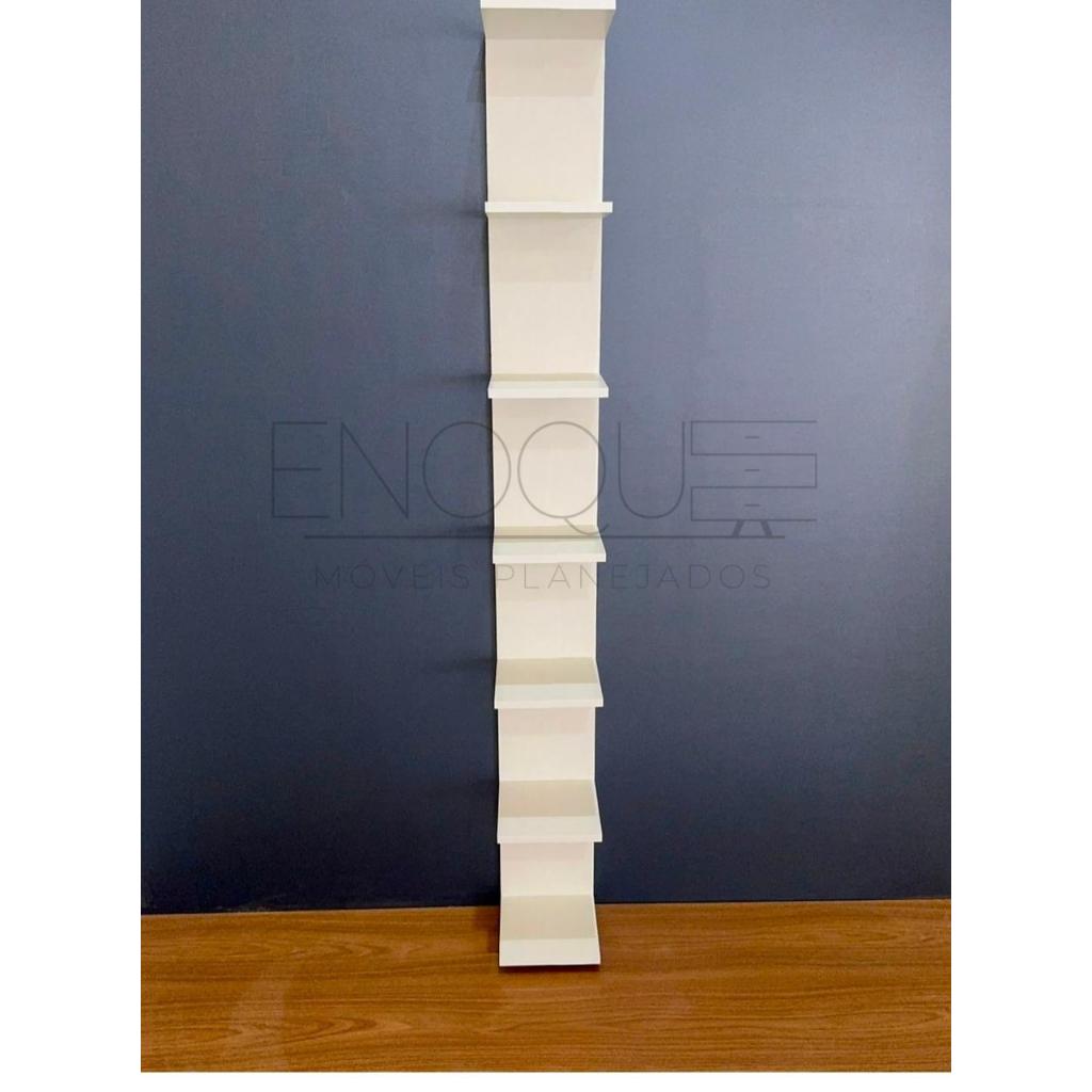 Torre De Prateleira Estante Mdf 170 Cm Multiuso Para Quarto decoração